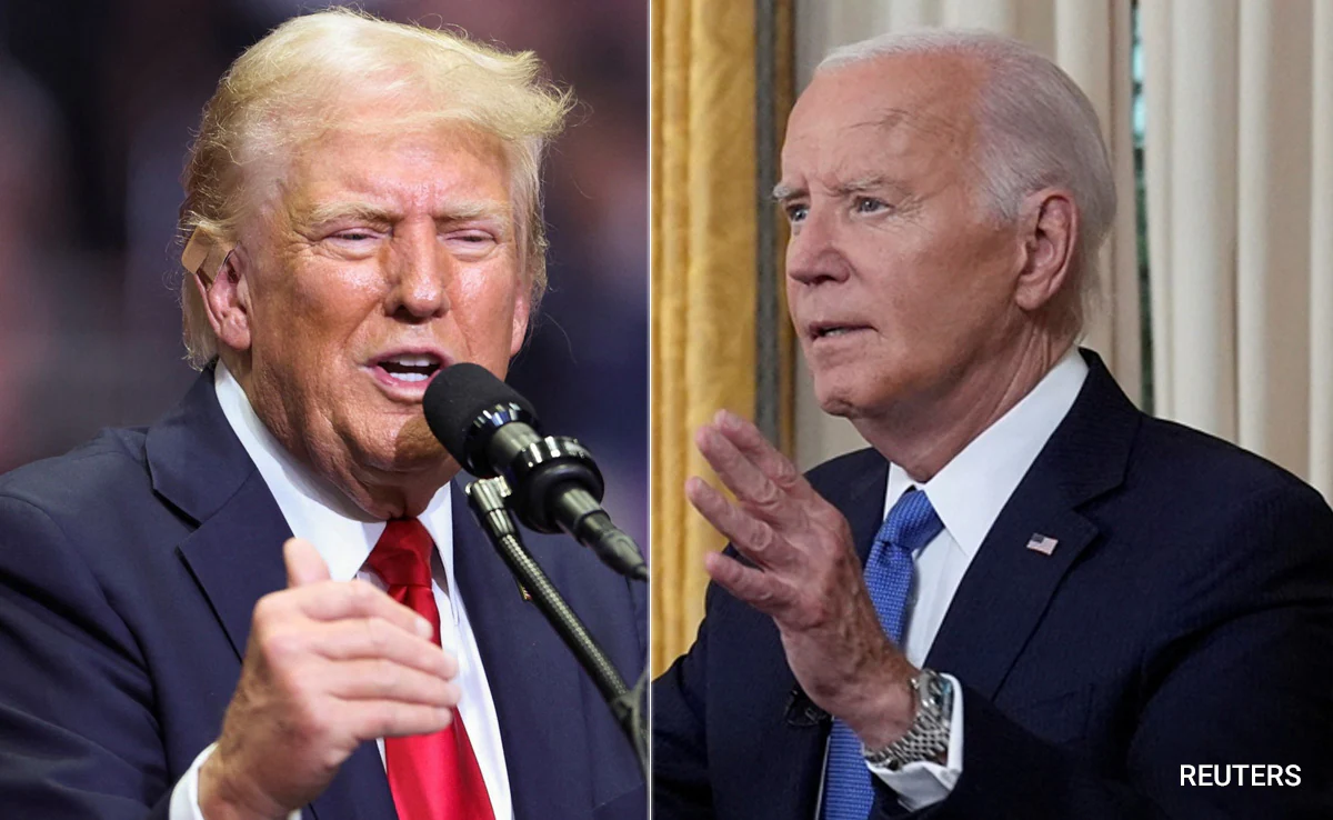 Donald Trump Calls Joe Biden's Shock US Poll Exit A Coup By Democrats