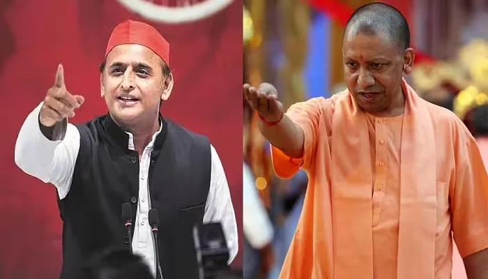 See the photos of both, then tell me who is the mafia.. Akhilesh Yadav's retort on CM Yogi